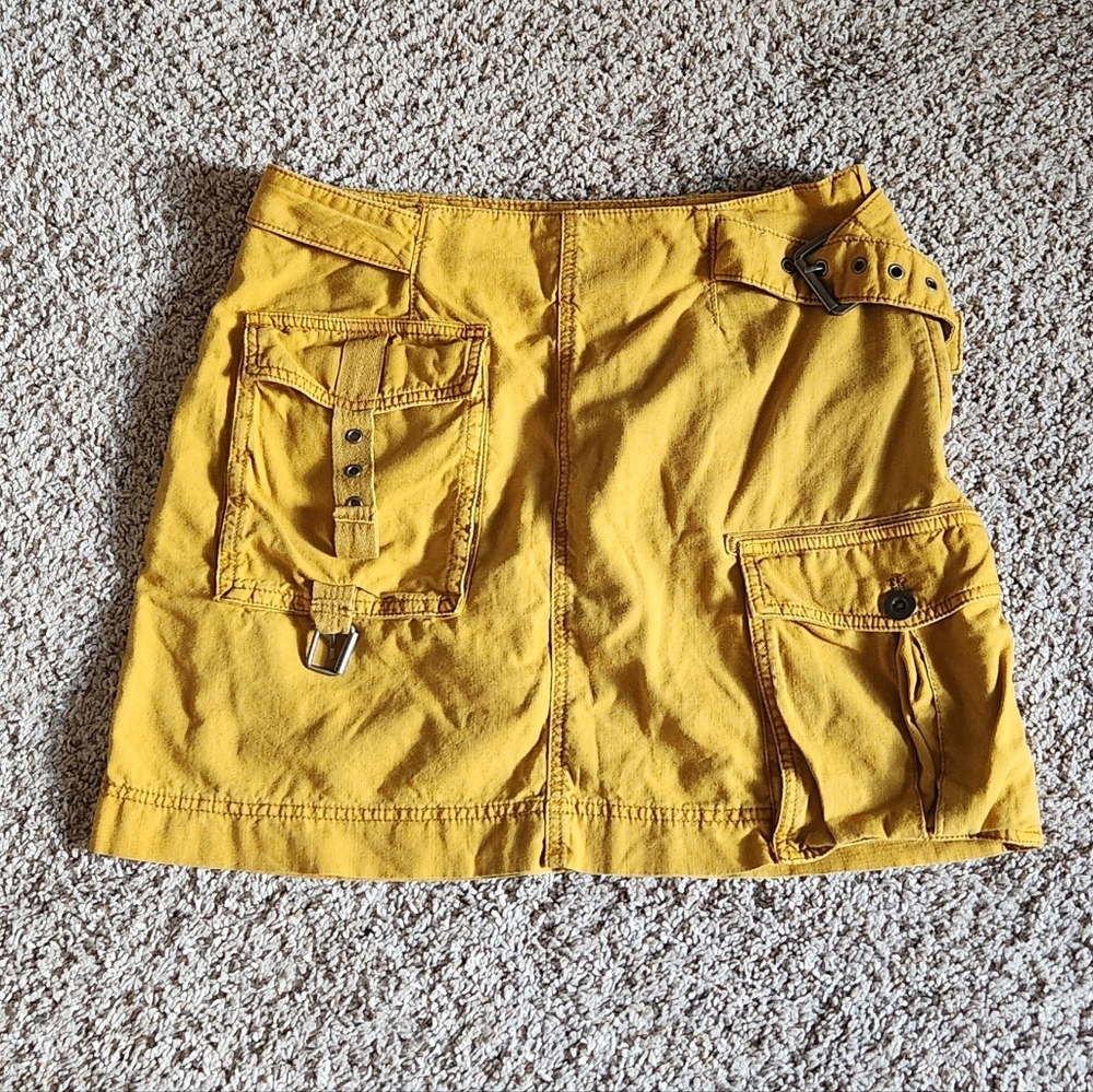 Free People Cargo Mini Skirt